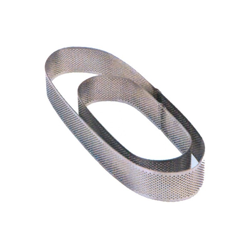 OVALE.INOX MICROF.mm 190x70x35h  - 5819002 | Novalberghiera