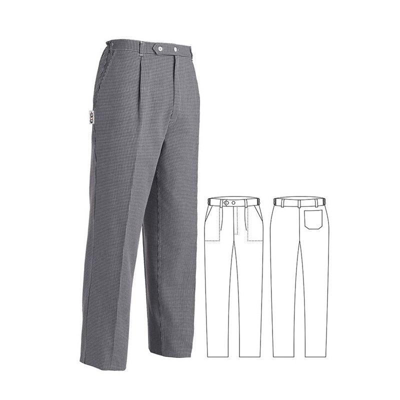 PANT.CUOCO QUAD.2XL 58/60  - 590060 | Novalberghiera