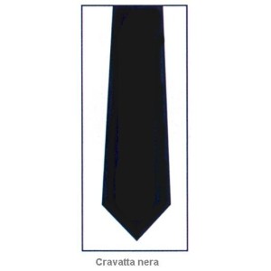 CRAVATTA NERA -115101  - 610011 | Novalberghiera