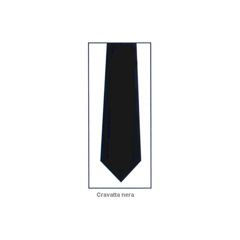 CRAVATTA NERA -115101  - 610011 | Novalberghiera