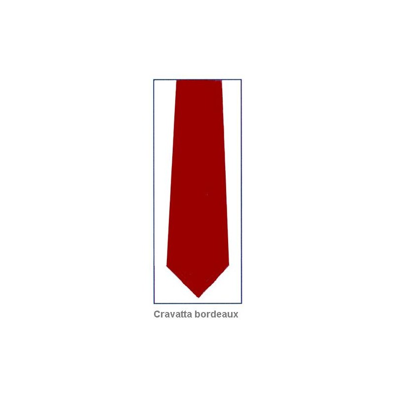 CRAVATTA BORDEAUX -115103  - 610012 | Novalberghiera