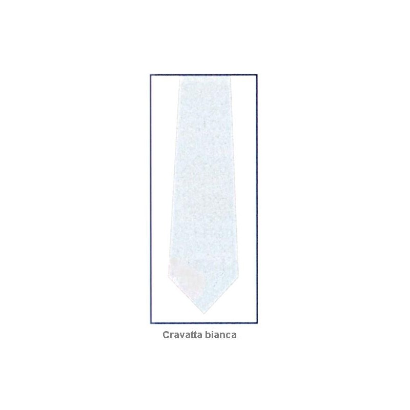 CRAVATTA BIANCA -115100  - 610014 | Novalberghiera