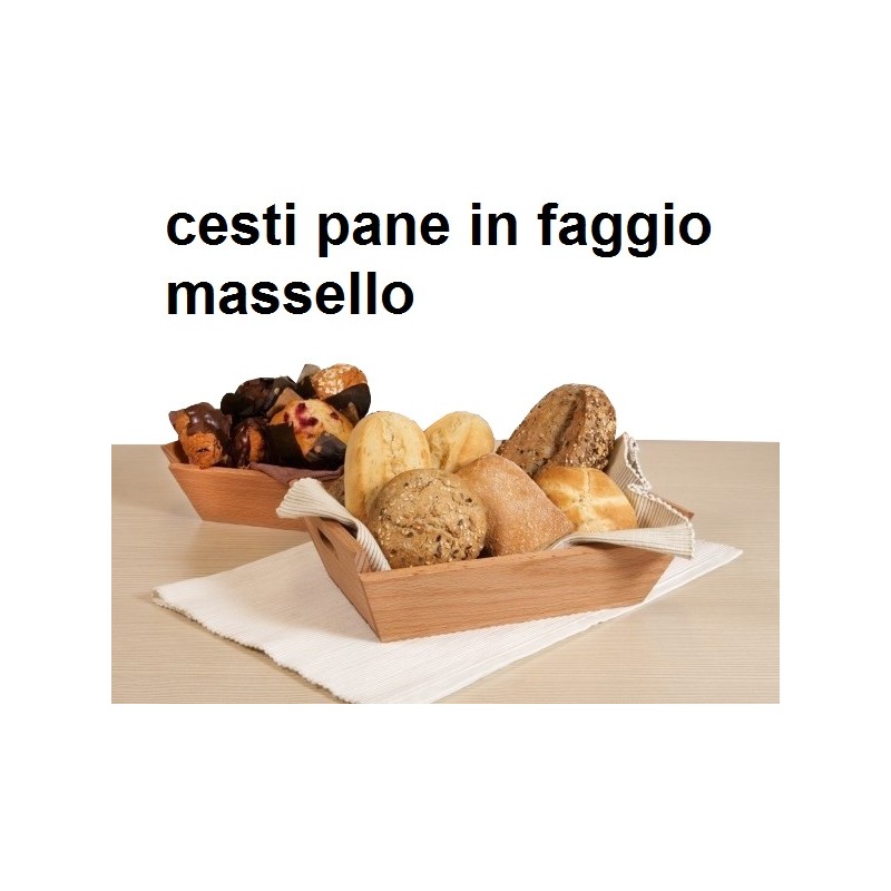 SERIE CESTI LEGNO FAGGIO  - 723999 | Novalberghiera