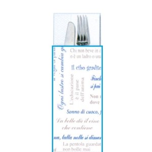N.1000 BUSTE PARLER BLU  - 736004 | Novalberghiera
