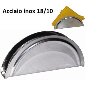 PORTATOVAGLIOLI INOX  18/10