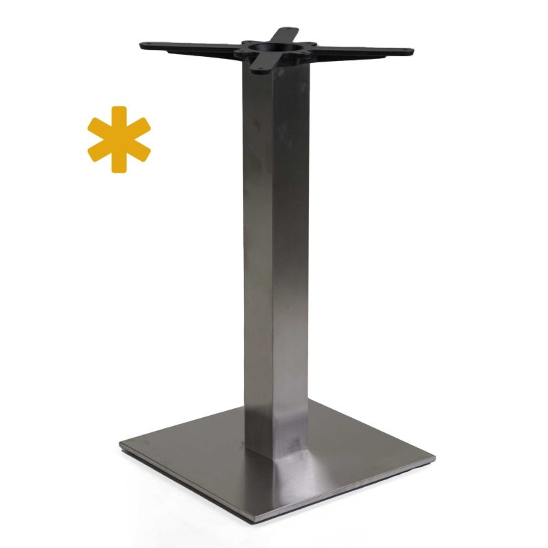 BASE TAVOLO INOX h cm 72  - 4810006 | Novalberghiera