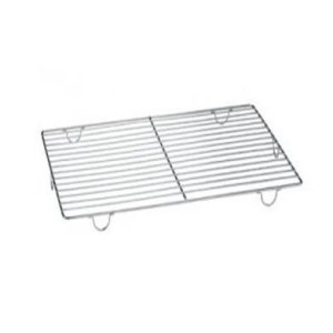 GRIGLIA FILO INOX 46x30 c/piedi  - 4907146 | Novalberghiera