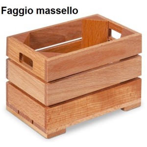 CASSETTA LEGNO cm 12x8x9h  - 723012 | Novalberghiera