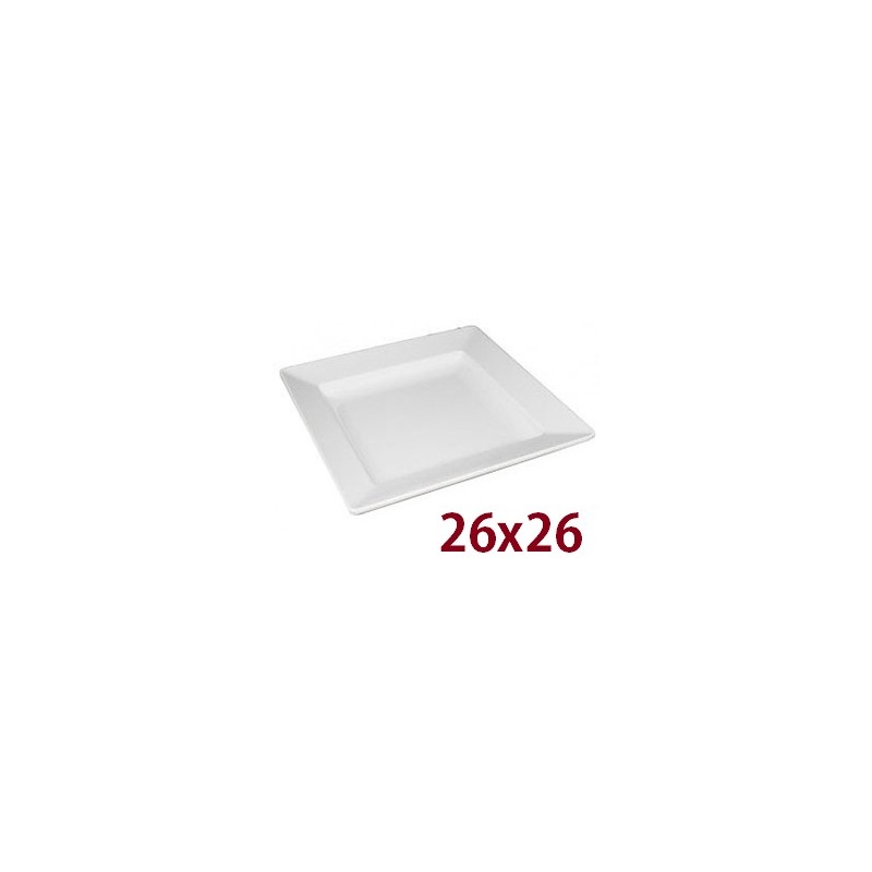 VASSOIO MELAMINA cm 26x26  - 5680026 | Novalberghiera