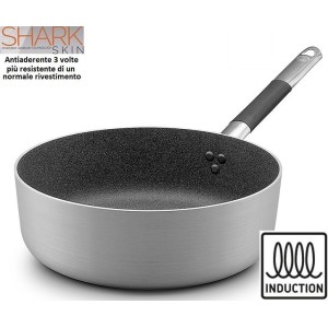 CASSERUOLA 1M BASSA SHARK INDUZ.cm24  - 1686024 | Novalberghiera
