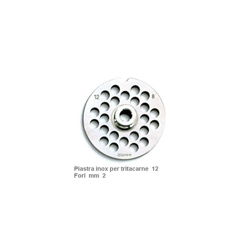 PIASTRA INOX x TRITAC.12x2  - 2983020 | Novalberghiera