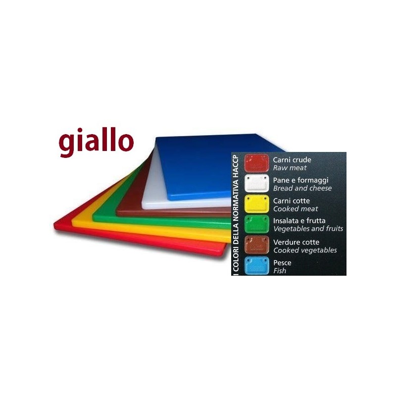 TAGLIERE GN giallo 53x32,5x2  - 4779153 | Novalberghiera