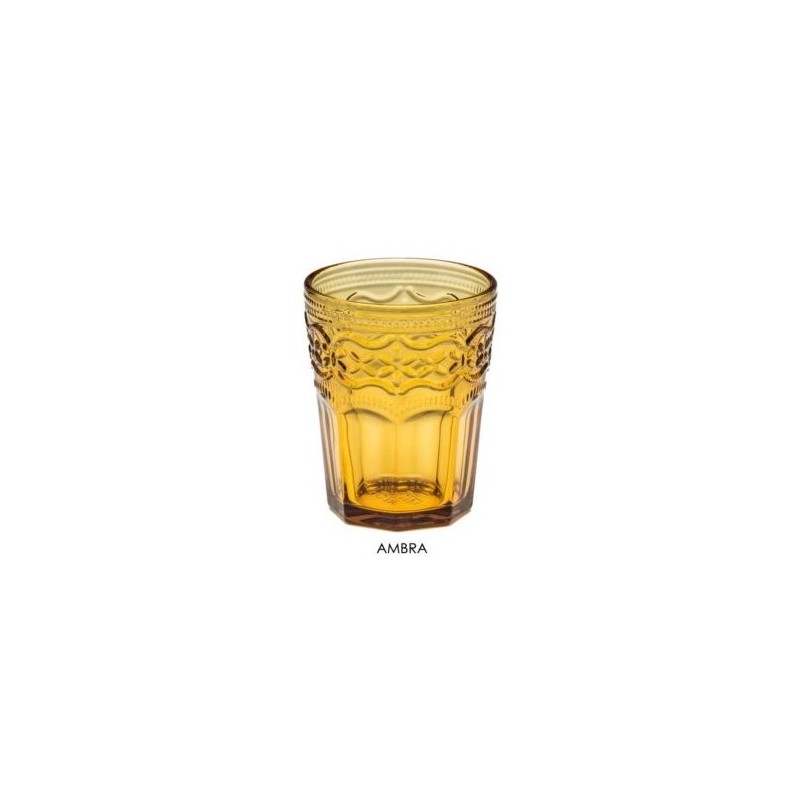 BICCHIERE CANNES AMBRA cl.25  - 1254000 | Novalberghiera