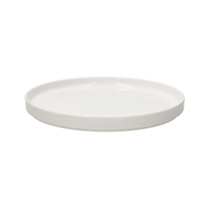 PIATTO BIANCO BORDINO cm 21  - 1539121 | Novalberghiera
