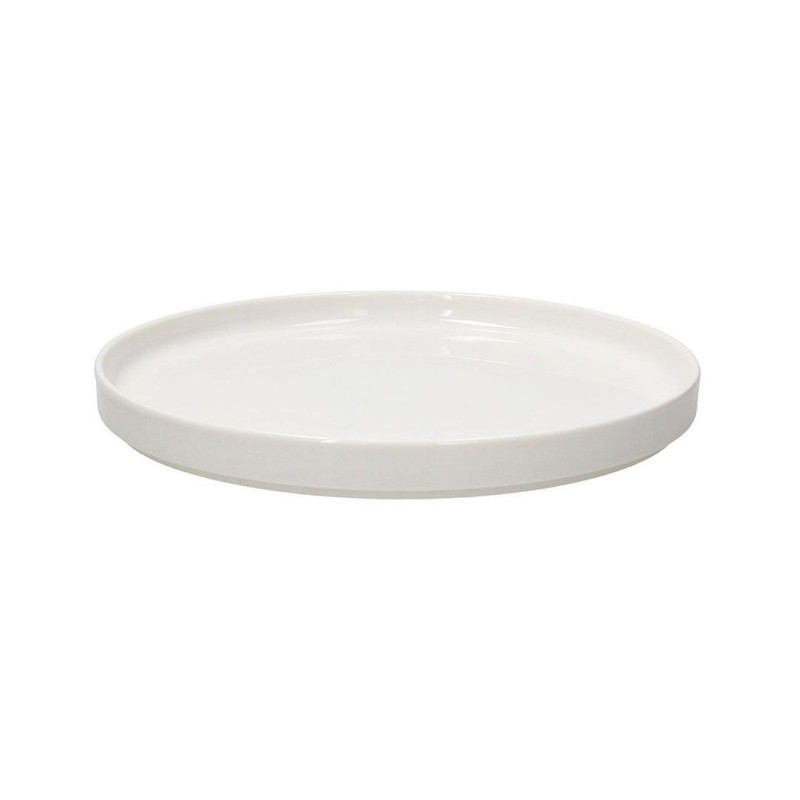 PIATTO BIANCO BORDINO cm 21  - 1539121 | Novalberghiera
