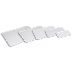 VASSOIO POLIPR.BIANCO cm 35x24  - 1475035 | Novalberghiera