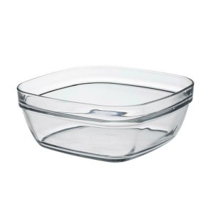 COPPA QUADRA VETRO cm 20x20