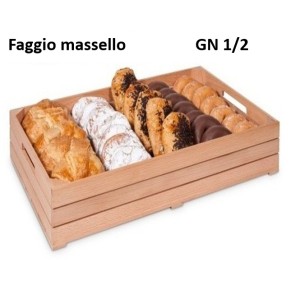 CASSETTA LEGNO GN 1/2  - 716012 | Novalberghiera