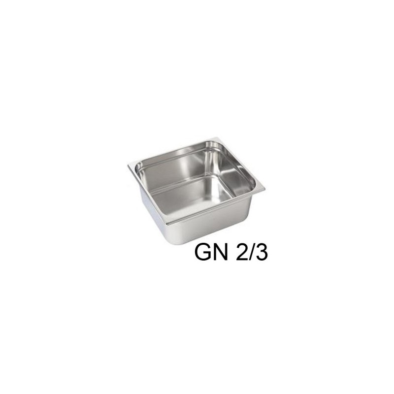 VASCA GN INOX 2/3 cm35x32x15h  - 3082015 | Novalberghiera