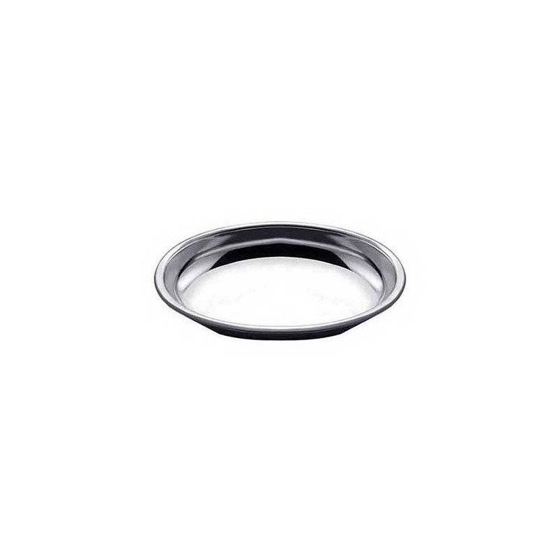 OVALE Fondo INOX cm26  - 4552026 | Novalberghiera