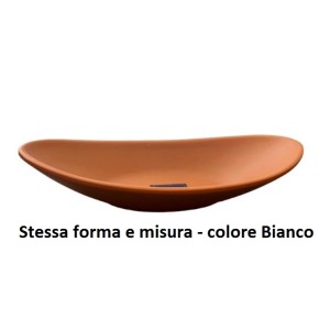 CIOTOLA MELAM.BIANCO cm 16x10  - 2140000 | Novalberghiera