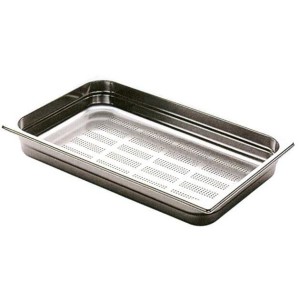 VASCA INOX FORATA GN 1/1x4h  - 3089004 | Novalberghiera