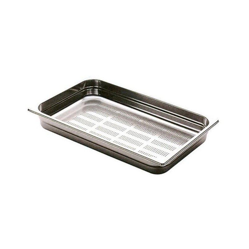 VASCA INOX FORATA GN 1/1x4h  - 3089004 | Novalberghiera