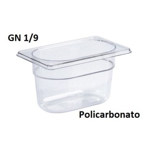 VASCA POLICARB. GN 1/9x10h  - 4615010 | Novalberghiera