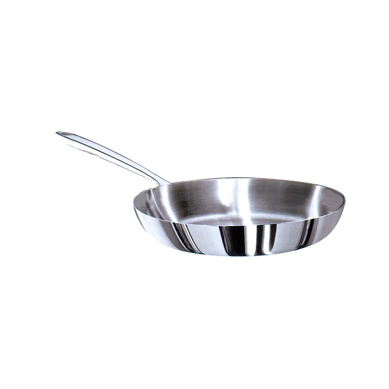 PADELLA INOX TRI.cm32x5,5h  - 5293032 | Novalberghiera