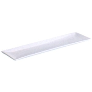 PIATTO RETT. 25x8  - 5727025 | Novalberghiera