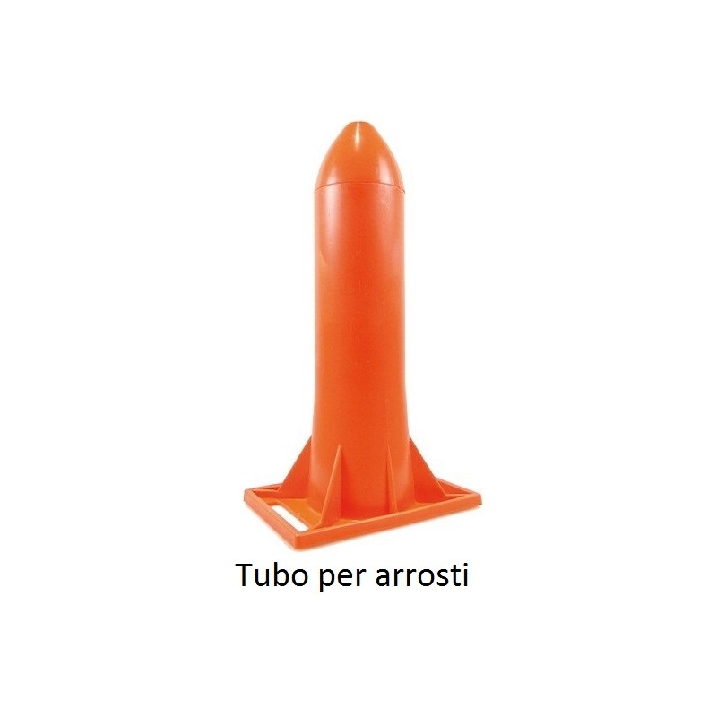 TUBO PLASTICA+OGIVA cm 8,5  - 373008 | Novalberghiera