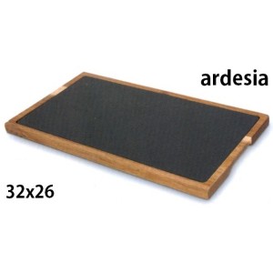 ARDESIA C/TAGLIERE cm 32,5x26  - 1610050 | Novalberghiera