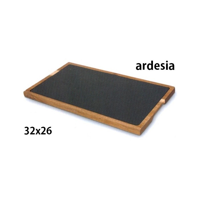 ARDESIA C/TAGLIERE cm 32,5x26  - 1610050 | Novalberghiera