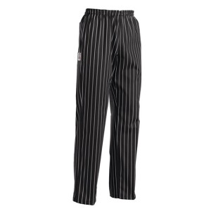 PANT.CUOCO NER/RIG.B.M46-48  - 3546048 | Novalberghiera