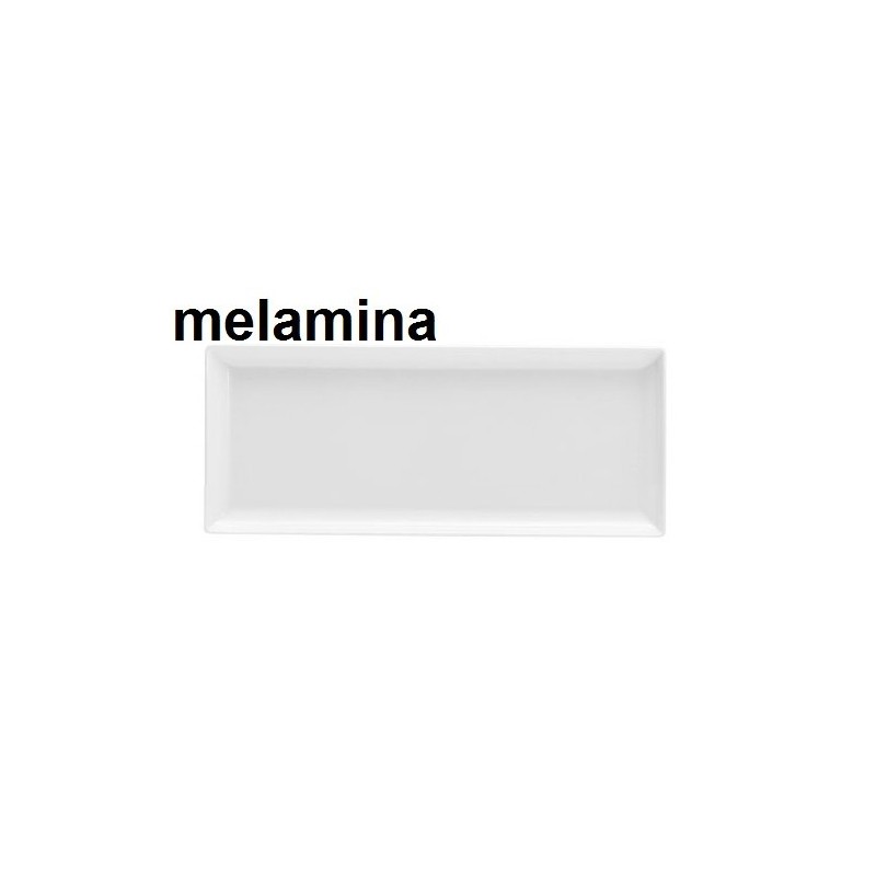 PIATTO RETT.MEL.cm 27x13 BI  - 5378027 | Novalberghiera