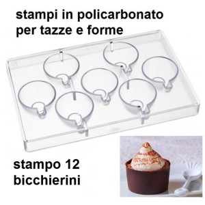 STAMPO 15 BICCHIERINI.-GU007  - 964036 | Novalberghiera