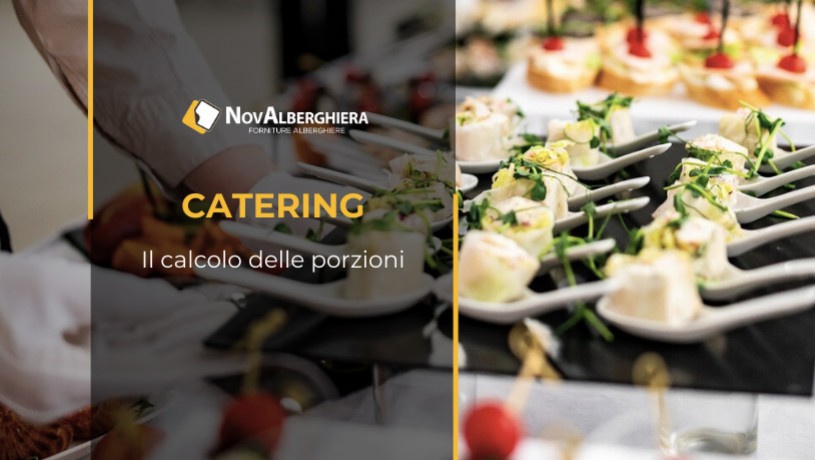 Come regolarsi sulle quantità per un buffet professionale?